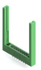 Card Edge Conn, Single Side, 7Pos, Th; Card Edge Connector Type Edac - 58AJ8930 - Newark, An Avnet Company