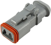Housing, Plug, 2Pos, 5.46Mm; Product Range Deutsch Te Connectivity - 17AC9668 - Newark, An Avnet Company