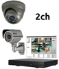 2 Channel Value CCTV System - Security Camera Warehouse