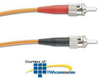 Panduit® NetKey ST to Pigtail, OM1, Simplex Patch Cord - NKF6BN012-NM - TelephoneStuff.com