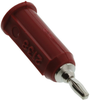 Adapter, Banana Jack To Mini Banana Plug, Red; Inter Series Connector A Pomona - 98F8784 - Newark, An Avnet Company