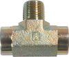 (2) 3/8" NPTF x (1) 3/8" NPTM Branch Tee -- 8412512 - Image