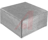 Enclosure;Diecast Aluminum;Natural Finish; 4.75L x 4.75W x 2.33H in - 70148888 - Allied Electronics, Inc.