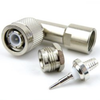Right Angle TNC Male (Plug) Connector For RG55, RG58 Cable, Clamp/Solder -- SC4266 - Image