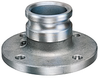 Aluminum Male Coupler x 150# ASA Flange Drilling - FL-AL-A600 - Kuriyama of America, Inc.