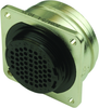 Circular Connector Receptacle Size 28, 57 Position, Panel; Product Range Amp - Te Connectivity - 87F6165 - Newark, An Avnet Company