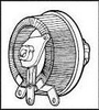 Rheostat, Wirewound, 500 Ohm, 100W; Track Resistance Ohmite - 64K5840 - Newark, An Avnet Company