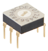 Ultra-Thin DIP Rotary Switch - FD01FC16P-S - NKK Switches