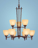 Mid. Chandeliers-Glass Up - 406871 - Capital Lighting, Inc.