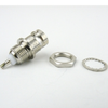 BNC Female (Jack) Bulkhead Connector Solder Cup Terminal, Solder, Nickel Plated Brass Body, Length 0.47 In -- SC6262 - Image