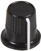 Knob, 12Mm, Black, Cap 3.2 Shaft; Shaft Type Multicomp - 73M9588 - Newark, An Avnet Company