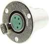 Connector, Xlr, Jack, 4 Position; No. Of Contacts Switchcraft/conxall - 27F063 - Newark, An Avnet Company