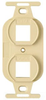 Datacommunication Face Plate - KSDP106-LA - Legrand - Pass & Seymour