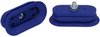 Bellows suction cup (oval) for high dynamic on curved, oily surfaced workpieces SAOB 110x55 NBR-60 M10-AG -- 10.01.06.01028 - Image