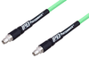 SMA Male to SMA Male with Reduced Diameter SMA Body Low Loss Test Cable 100 CM Length Using PE-P300LL Coax, RoHS - PE336-100CM - Pasternack