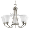 Five-Light Chandelier Fixture - P4483-09 - bulbs.com