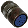 connector,metal circ,cable recept,size 16s,3 #16 solder socket cont,olive drab - 70107909 - Allied Electronics, Inc.