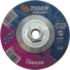 5 x 1/8 TIGER CERAMIC Type 27 Cut/Grind Combo Wheel CER30T 5/8-11 Nut -- 58318 - Image