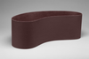 3M 241E Coated Aluminum Oxide Sanding Belt - 100 Grit - 7 7/8 in Width x 137 in Length - 68771 -- 051111-68771 - Image