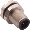 Sensor Connector, M5, Plug, 2Pos, Panel; Product Range Norcomp - 32AK3398 - Newark, An Avnet Company