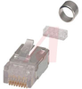MALE INSERT RJ45, NO. OF POSITIONS 8, WITH IDC CONNECTION SYSTEM - 70169052 - Allied Electronics, Inc.