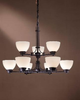 1867-66 Mid. Chandeliers-Glass Up - 785308 - Capital Lighting, Inc.