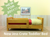 *** JC140 Jess Crate Toddler Bed *** - JC140 - Jess Crate Furniture