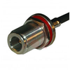 connector,rf coaxial,n bulkhead crimp jack,rear mount,for rg142,223,400,50 ohm - 70031782 - Allied Electronics, Inc.