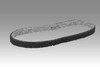 3M Scotch-Brite SC-BL Non-Woven Silicon Carbide Sanding Belt - Super Fine Grade - 1 in Width x 11 in Length - 93241 - 048011-93241 - R. S. Hughes Company, Inc.