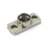 SMP Male (Plug) Limited Detent Shroud 2 Hole Flange (Panel Mount), Passivated Stainless Steel Body, Length 0.165 In - SC5316 - Fairview Microwave Inc.