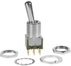 Toggle Switch, Dpdt, 6A, 125Vac, Panel; Switch Operation Nkk Switches - 10X7243 - Newark, An Avnet Company