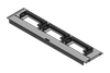 KDR-ESR Gland Plates with Slide Frames- for Rittal, nVent Hoffman & Häwa enclosures / IP54 - 44521 - icotek Corp