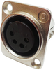 Xlr Connector, Rcpt, 4Pos, Panel; No. Of Contacts Deltron Components - 30AK1476 - Newark, An Avnet Company