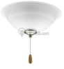 Torino Collection Ceiling Fan Light Kit, Brushed Nickel - P2645-09 - bulbs.com