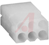 Connector, Shell; 250 VAC; 13 A (Max.);6; Receptacle; Nylon; Natural; Matrix - 70087468 - Allied Electronics, Inc.