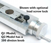 Graduated Knob Unislide® Assemblies - A2512Q2-S2.5 - Velmex, Inc.