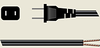 Polarized Power Supply Cord -- A7160 - Image