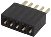 Board-To-Board Connector, Vertical, Archer M52 Series, Through Hole, Receptacle, 5, 1.27 Mm Rohs Compliant Harwin - 97K6321 - Newark, An Avnet Company
