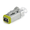 Amphenol Sine Systems AT06-2S-LED12VR1 2-Way AT LED Connector Plug, 12VDC, Reduced Diameter Seal -- 40043