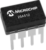 512Kb 1.7V - 3.0V SPI Serial EEPROM - 25A512 - Microchip Technology, Inc.