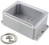 Small Enclosure, Pc, White/clear; Enclosure Type Hammond - 29AH0270 - Newark, An Avnet Company
