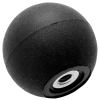 Ball Ball Knob: 1-3/8 in Diameter, 3/8-16 Threads, Threaded Insert -- RK-230 - Image