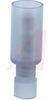 Connector, Bullet; 22-18 AWG; Red; 0.156 in.; 0.156 in.; 1.061 in.; Male Bullet - 70092551 - Allied Electronics, Inc.