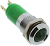 Panel Mount Indicator, Led, 14Mm, Green, 12V; Led Color Wamco - 86T5640 - Newark, An Avnet Company