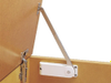 HEAVY DUTY SOFT DOWN STAY - HDS-20KL/WHT - HDS-20KL/WHT - Sugatsune America, Inc.