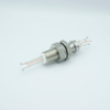 Thermocouple Feedthrough, Type T, 2 Pairs, Screw-type Connector, 1.0″ Baseplate Bolt - A0446-1-BP - MPF Products, INC.