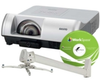 WXGA Ultra Short-Throw Projector with Software and Mount -- PLC-WL2503SE2