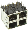 Conn, Rj45, Stacked, Jack, 8P8C, 4Port; Modular Connector Type Amphenol Communications Solutions - 01M6447 - Newark, An Avnet Company