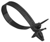 Cable Tie, Nylon 6.6, 123Mm, Black,pk100 Rohs Compliant Pro Elec - 76AH9957 - Newark, An Avnet Company