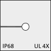 KT Cable Grommets, Gray- for Cable Diameters 1 - 35 mm / IP66 / IP68 / UL Type 12/4X* - 41203 - icotek Corp